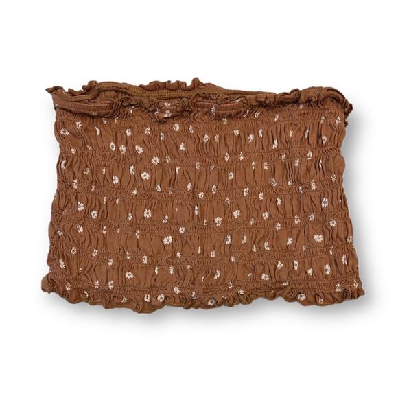 American Eagle Outfitters Floral Crop Tube Top Size Small - Picture 4 of 4